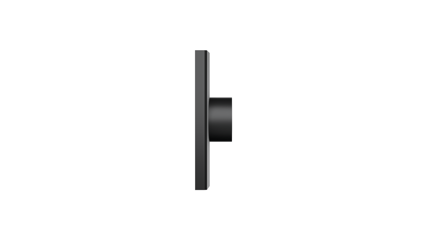 Ezyflow Series 24 50mm Outlet - Matte Black