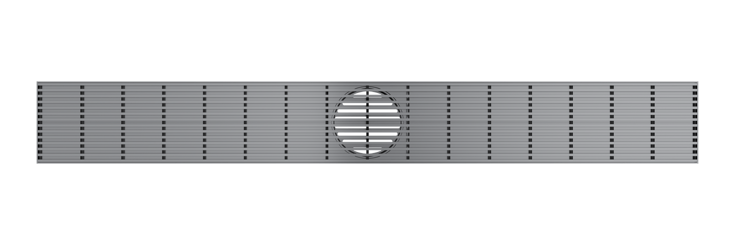 Ezyflow 800mm Heelguard Linear Waste DN89 - Gunmetal