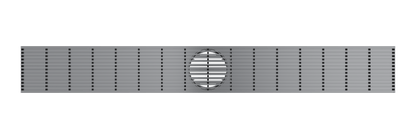 Ezyflow 800mm Heelguard Linear Waste DN89 - Gunmetal