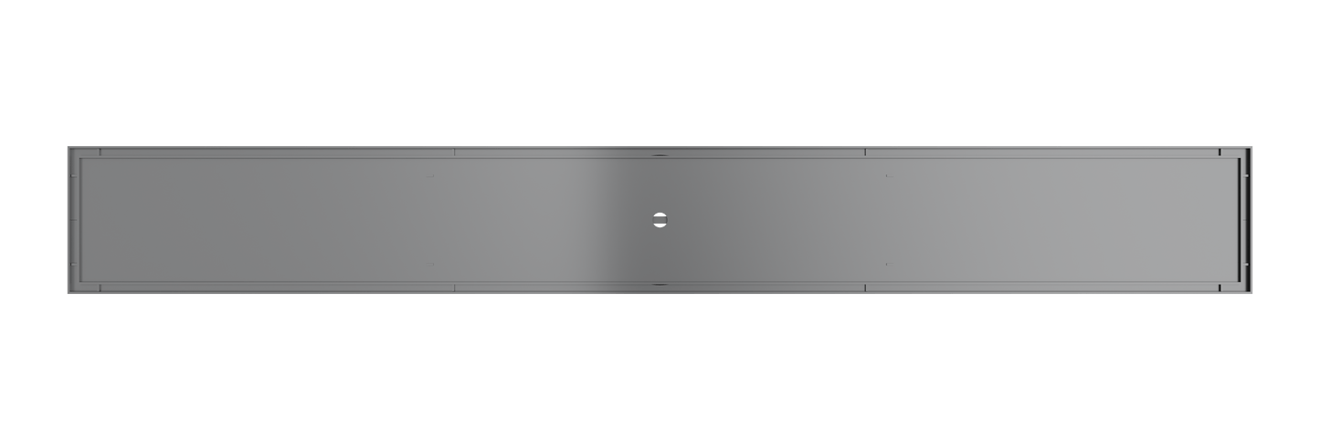 Ezyflow 800mm Tile Insert Linear Waste DN89 - Gunmetal