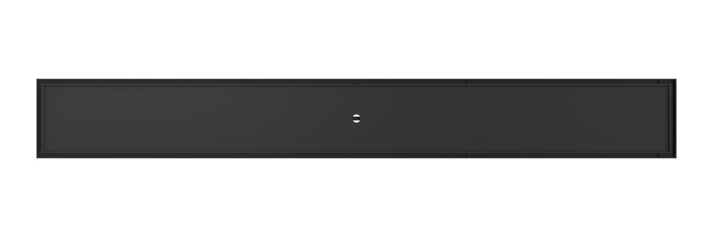 Ezyflow 800mm Tile Insert Linear Waste DN89 - Matte Black