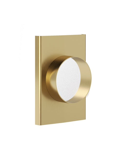 Ezyflow Series 24 80mm Outlet - Brushed Brass