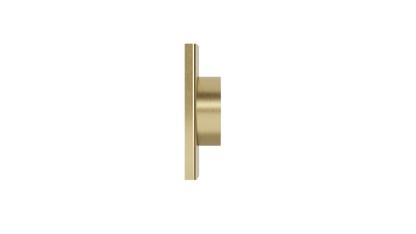 Ezyflow Series 24 80mm Outlet - Brushed Brass