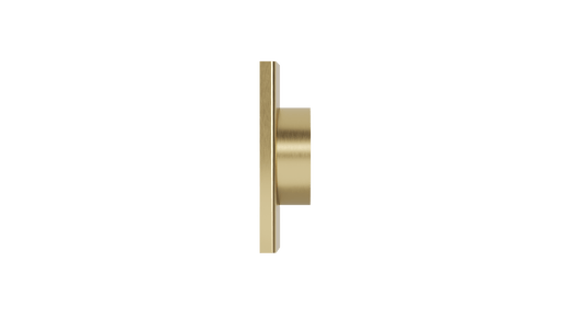 Ezyflow Series 24 80mm Outlet - Brushed Brass