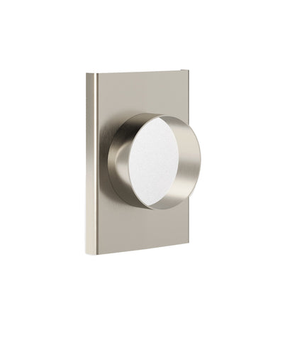 Ezyflow Series 24 80mm Outlet - Brushed Nickel