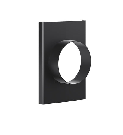 Ezyflow Series 24 80mm Outlet - Matte Black