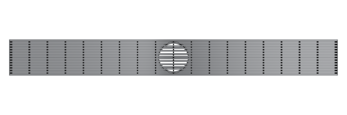 Ezyflow 900mm Heelguard Linear Waste DN89 - Gunmetal
