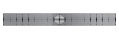 Ezyflow 900mm Heelguard Linear Waste DN89 - Gunmetal