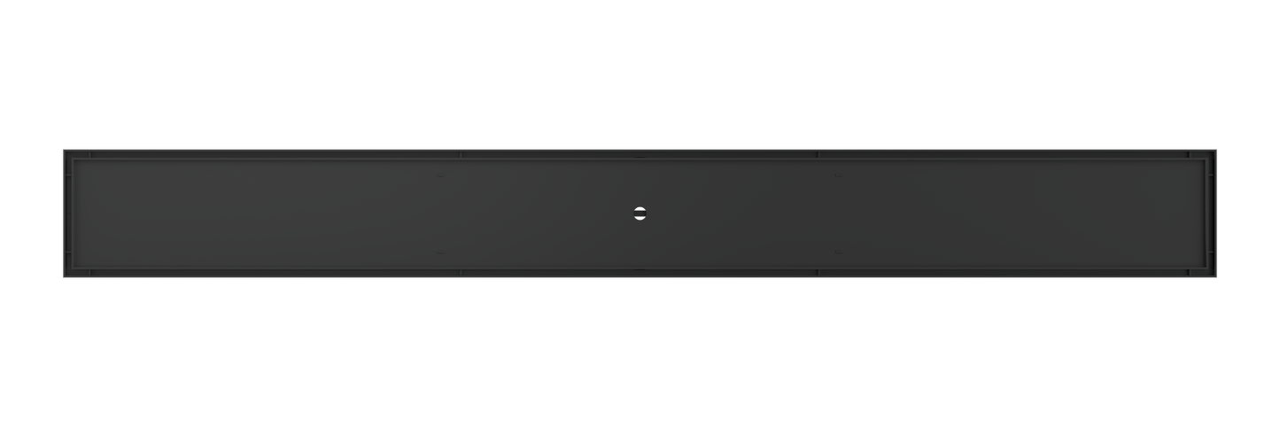 Ezyflow 900mm Tile Insert Linear Waste DN89 - Matte Black