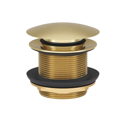 Ezyflow 40mm Pop-Up Plug & Waste - Brushed Brass