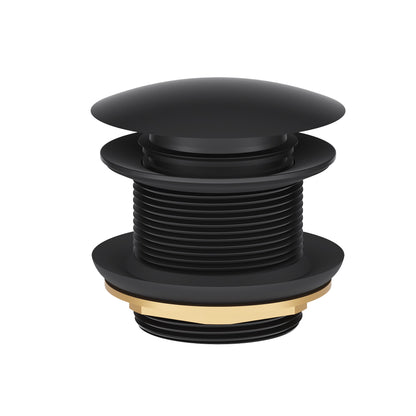 Ezyflow 40mm Pop-Up Plug & Waste - Matte Black