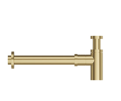 Ezyflow 32mm Bottle Trap - Brushed Brass