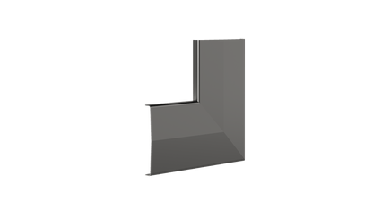 Ezyflow Series 24 Base Corner Joiner - Gunmetal