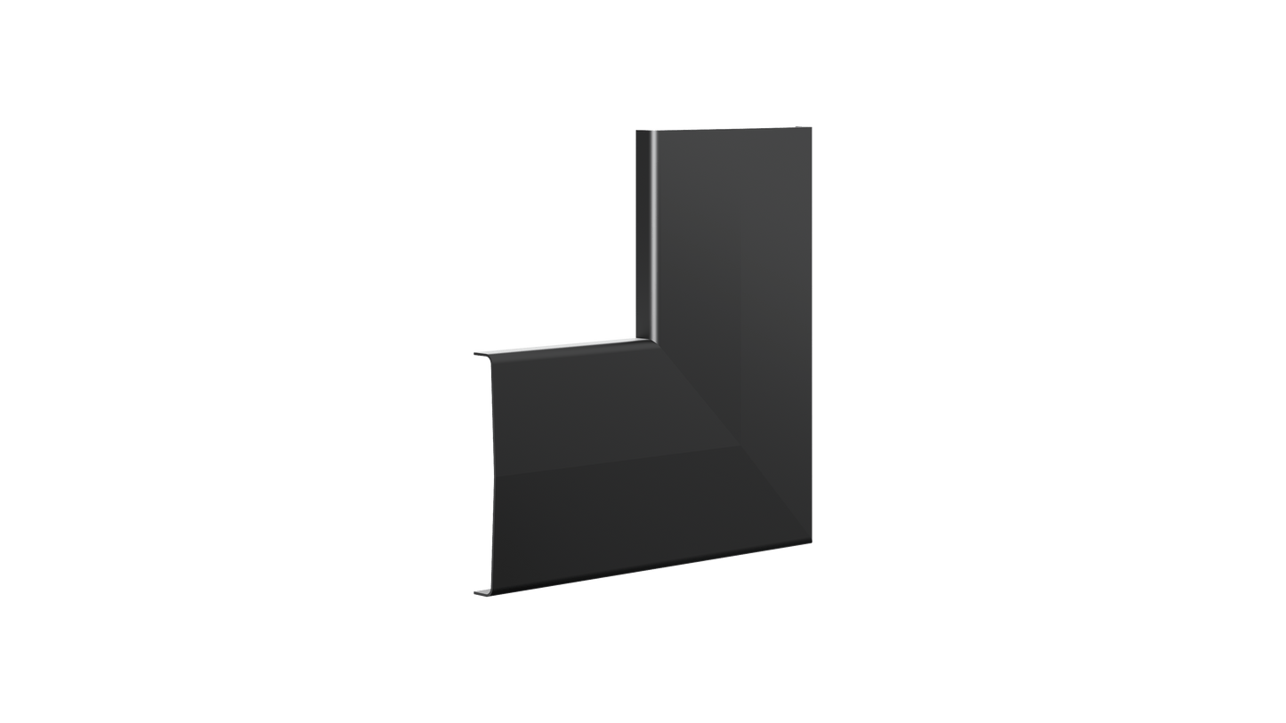 Ezyflow Series 24 Base Corner Joiner - Matte Black