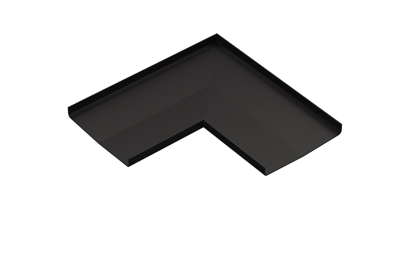 Ezyflow Series 24 Base Corner Joiner - Matte Black