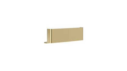 Ezyflow Series 24 Endcaps (Pair) - Brushed Brass