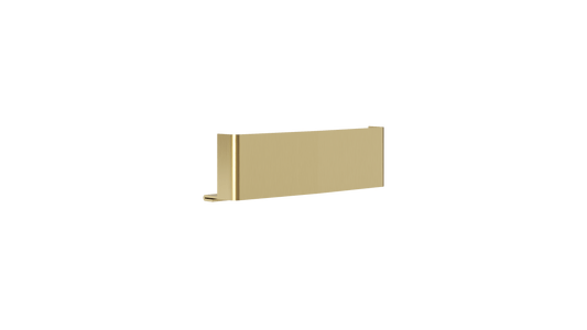 Ezyflow Series 24 Endcaps (Pair) - Brushed Brass