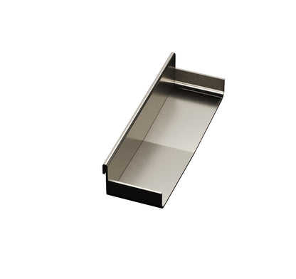 Ezyflow Series 24 Endcaps (Pair) - Brushed Nickel