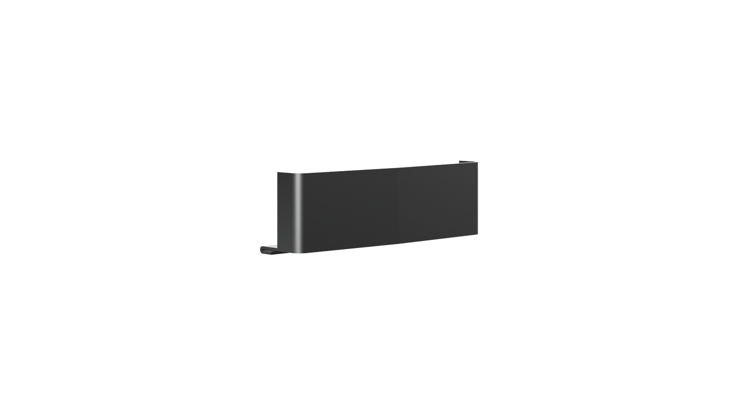 Ezyflow Series 24 Endcaps (Pair) - Matte Black