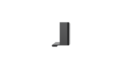 Ezyflow Series 24 Endcaps (Pair) - Matte Black