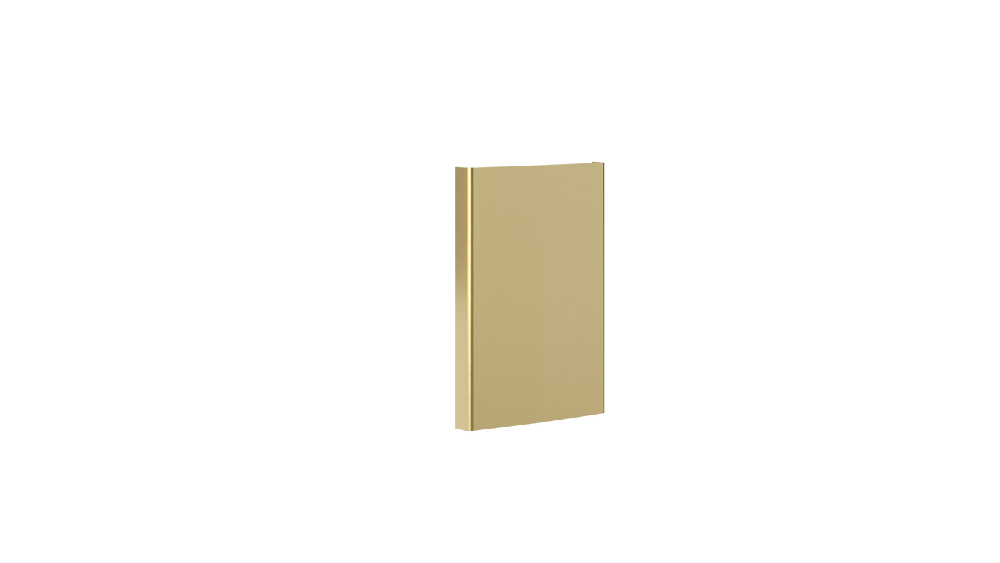 Ezyflow Series 24 Base Straight Joiner - Brushed Brass