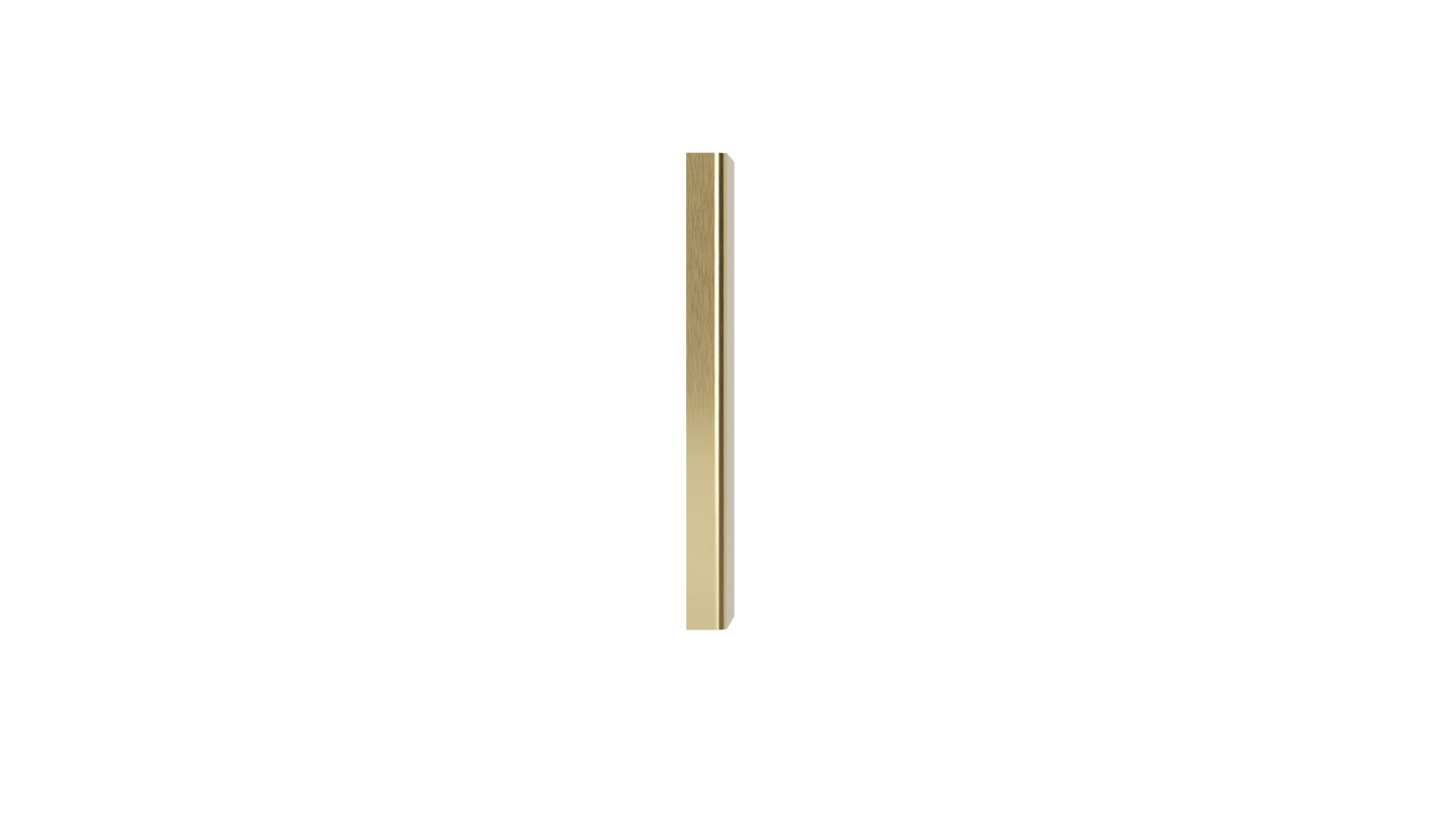 Ezyflow Series 24 Base Straight Joiner - Brushed Brass