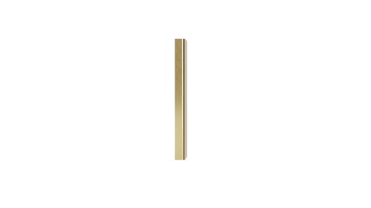 Ezyflow Series 24 Base Straight Joiner - Brushed Brass