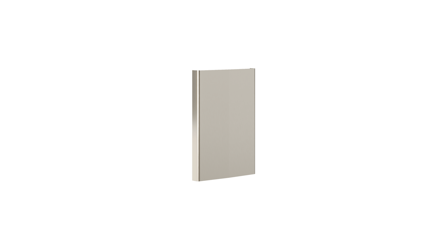 Ezyflow Series 24 Base Straight Joiner - Brushed Nickel