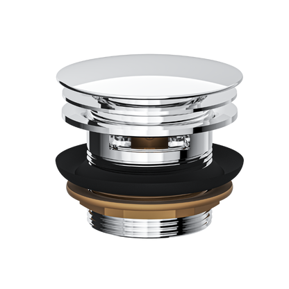 Ezyflow 40mm Pop-Up Plug & Waste with Overflow - Chrome