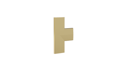 Ezyflow Series 24 Base T-Joiner - Brushed Brass