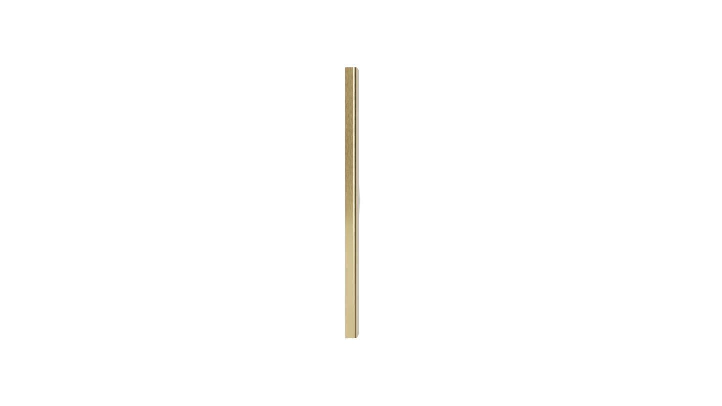 Ezyflow Series 24 Base T-Joiner - Brushed Brass