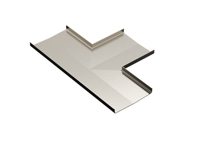 Ezyflow Series 24 Base T-Joiner - Brushed Nickel