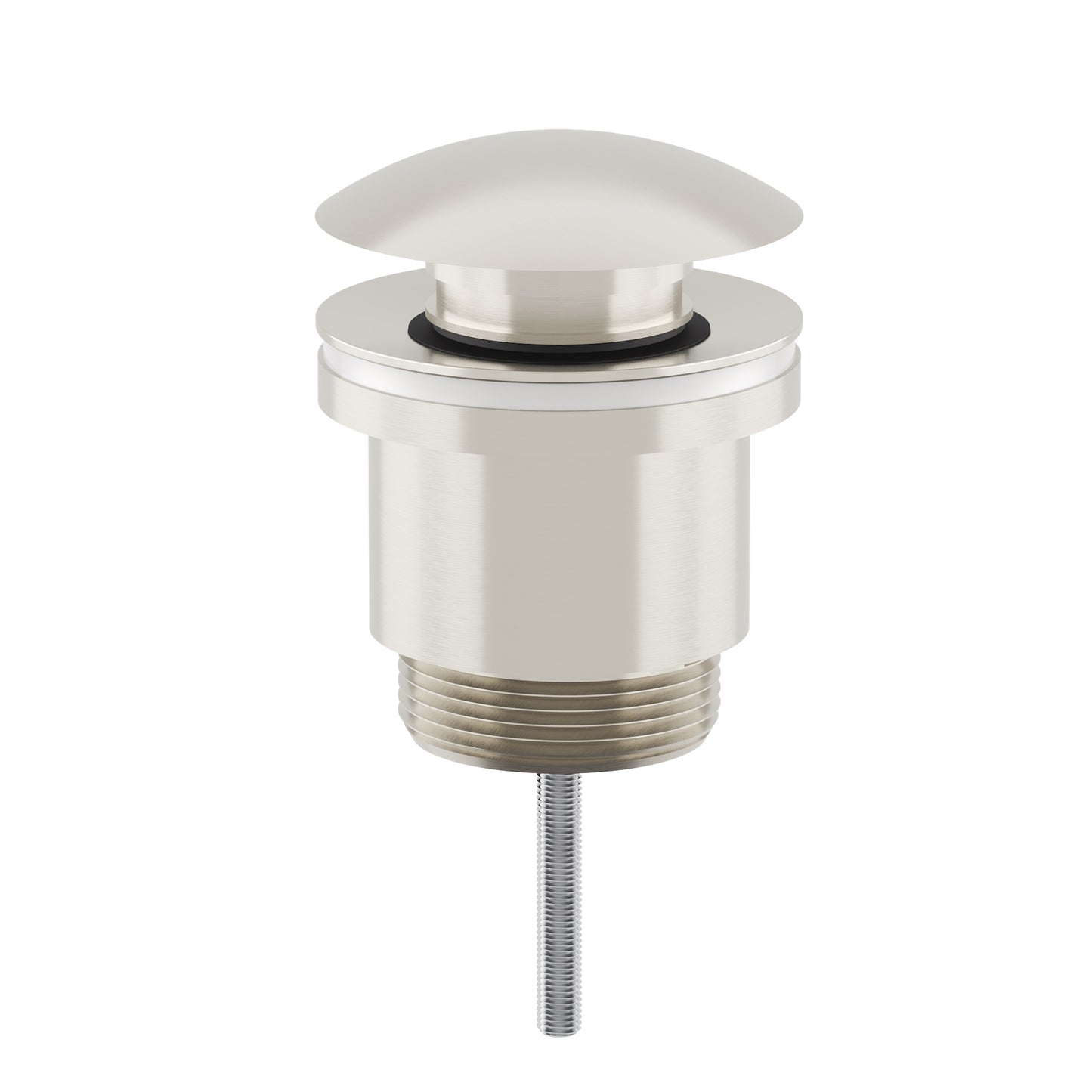 Ezyflow 32/40mm Universal Pop-Up Plug & Waste with Optional Overflow - Brushed Nickel
