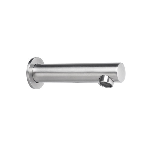 Elle 304 Stainless Bath Spout 150mm Fixed - Brushed Stainless