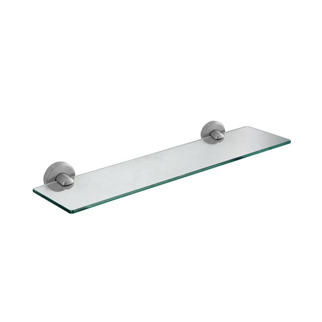 Elle Stainless Steel Glass Shelf Polished - Polished