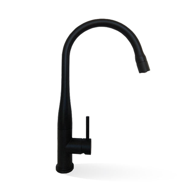 Elle 304 Stainless Steel Pull Out Sink Mixer - Matte Black