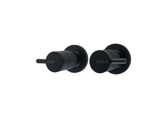 ELLE Wall Top Assembly pair - Matte Black