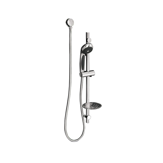 ELLE COBRA Rail Shower with Elbow  - Chrome