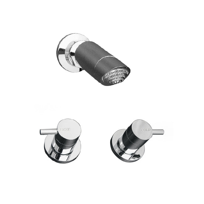 ELLE Shower Set - Chrome