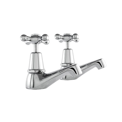 ENTICE Pillar Cocks pair - Full Chrome