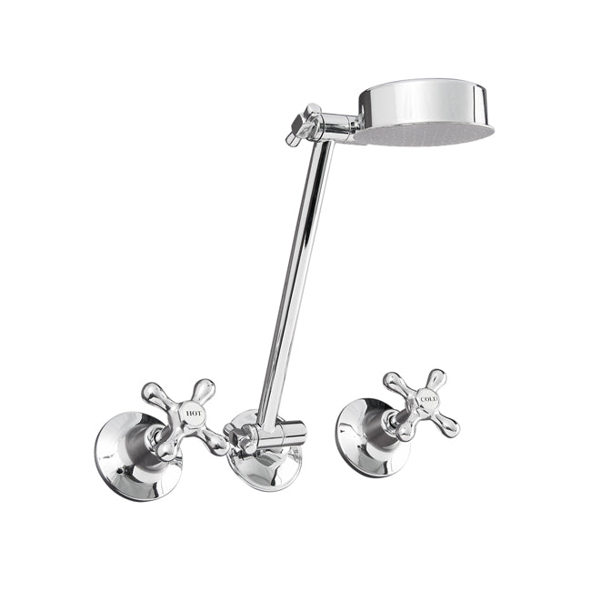 Entice Shower Set Window Faced Packaging - Full Chrome