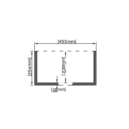 758mm Kensington Fireclay Farmhouse Sink - Hamptons & Flat Reversible - Gloss White