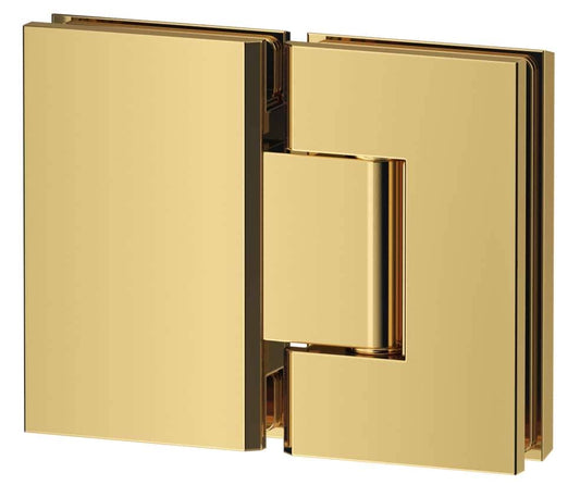 Hinge Glass to Glass - Shiny Gold
