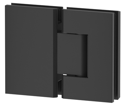 Shower Hinge Glass to Glass - BLACK