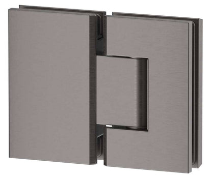 Shower Screen Hinges – Glass to Glass - Gunmetal