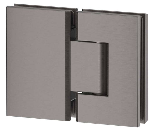 Shower Screen Hinges – Glass to Glass - Gunmetal