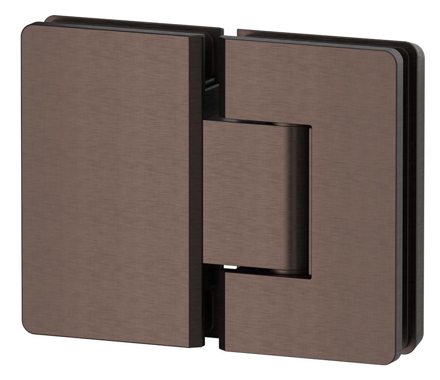 Shower Hinge Glass to Glass - DUSK BRONZE