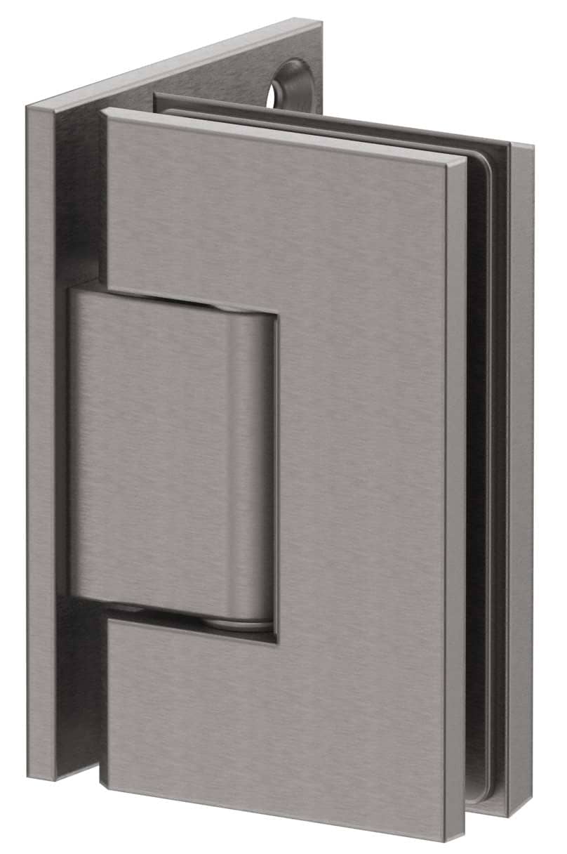PRADUS - Glass to Wall Hinge - GUN METAL