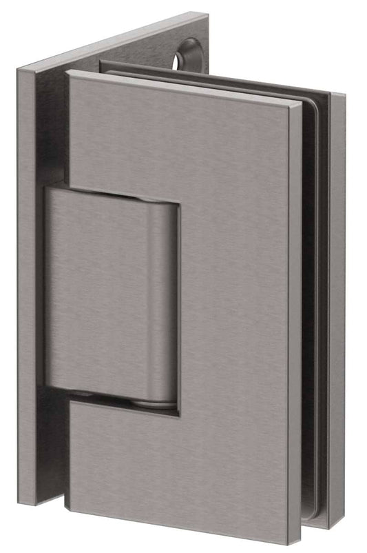 PRADUS - Glass to Wall Hinge - GUN METAL