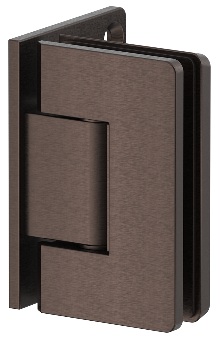 Glass to Wall Hinge - DUSK BRONZE